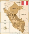 Mapas de Perú - mapas políticos y físicos. Para descargar e imprimir.