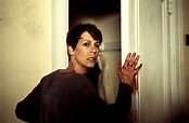 Jamie Lee Curtis as Laurie Strode in her 1998 film, Halloween H20 ...