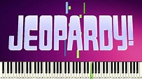 Jeopardy Song - SUPER EASY PIANO TUTORIAL - YouTube