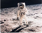 Astronaut Neil A Armstrong on the Moon Moonwalk EVAs Apollo 11 16X24 ...