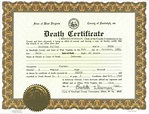 A Guide To Understanding Death Certificate Templates - Free Sample ...