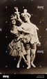 Anna Pavlova und Vaslav Nijinsky im Ballett "Le Pavillon d'Armide von ...