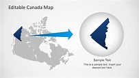 Editable Canada Map Template for PowerPoint - SlideModel