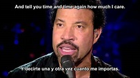 Lionel Richie - Hello (Subtitulos en Español) HD - YouTube