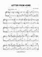 Letter From Home - Pat Metheny Sheet Music