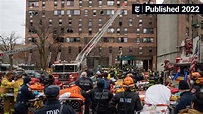 Fire in Bronx Apartment Building Kills At Least 19 - The New York Times