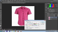 Photoshop: Cambiar Color De Ropa Facil Y Rapido - YouTube