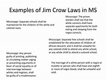 PPT - Jim Crow Laws PowerPoint Presentation, free download - ID:2294812