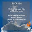 Gloria | Gloria oración | Gloria al Padre | Oraciones Cristianas
