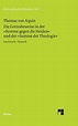Die Gottesbeweise by Thomas Von Aquin (German) Hardcover Book Free ...