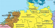 Map Of Germany And Netherlands | map of interstate