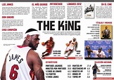 Infografía: Lebron James | Lebron james, Sports page, Yearbook