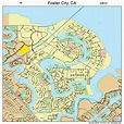 Map Of Foster City Ca - Washington State Map