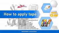 How to apply the bBa! Film "Tape" ver. - YouTube