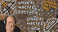 Umbral Master Crossbow? & Umbral Master Bow? | Tibia - 1000x Clusterków ...