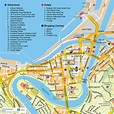 Stadtplan von Trondheim | Detaillierte gedruckte Karten von Trondheim ...