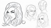 How To Draw Female Face Comic Style : Fundamentals Tutsplus Distances ...