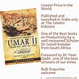 Productivity Principles of ʿUmar II: ʿUmar bin ʿAbd al-ʿAzīz by Abu Mu ...