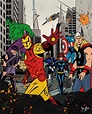 Classic Avengers. Art by @John.Black : r/Marvel