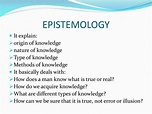 PPT - EPISTEMOLOGY PowerPoint Presentation, free download - ID:3849432