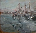 Giovanni Boldini | Barche a Venezia (1895) | MutualArt