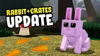 RABBIT and CROP Crates UPDATE!! in Roblox Islands - YouTube