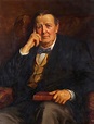 Sir Edwin Ray Lankester, President of Ipswich Museum Painting | George Percy Jacomb-Hood Oil ...