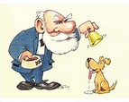 Photograph-Ivan Pavlov, caricature-10"x8" Photo Print expertly made in ...