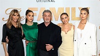 Sylvester Stallone And His Family On The Family Stallone And Living In ...