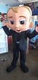 The Boss Baby Mascot Costume Party Character Birthday Halloween Suit ...