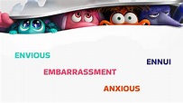 Inside Out 2 - Meet New Emotions Envy, Embarrassment, Anxiety & Ennui ...