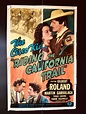 Riding the California Trail (1947) - Original One Sheet Movie Poster-27 ...
