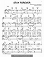 Stay Forever by B. Tench - sheet music on MusicaNeo