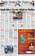 The Times of India Delhi-November 11, 2020 Newspaper