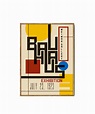 Bauhaus martin geller bauhaus exhibition poster i 30x40cm – Artofit
