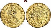 Eberhard III., 1633-1674. 2 Dukaten 1644 (Jahreszahl im Stempel aus ...