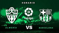 Almería - Barcelona: horario y dónde ver el partido de Liga hoy por TV ...