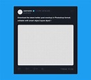 Free Twitter Post Mockup 2022 (PSD)