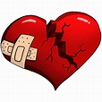Broken heart Love Cartoon - broken heart png download - 600*600 - Free ...