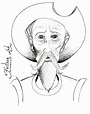 Dibujo De Don Quijote De La Mancha Para Colorear - Dibujos Para Colorear