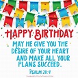 35 Uplifting Bible Verses For Birthdays [With Images] | Think About ...