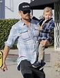 Exclusive… Josh Duhamel Takes His Son To Breakfast In Santa Monica ...