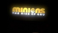 Minions 2: The Rise Of Gru - Title Card (Picture Only) - YouTube