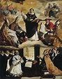 Apotheosis of St. Thomas Aquinas, From the painting by Francesco ...