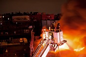 A Dramatic Backdraft, Captured on Video - The New York Times