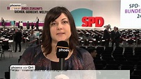 Johanna Ueckermann zum SPD-Parteitag im Tagesgespräch am 10.12.2015 ...