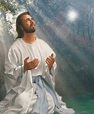 Jesus Orando, parte 3 - IMÁGENES PARA WHATSAPP ® y Fotos para perfiles