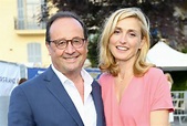 L'ancien Président de la République, François Hollande et l'actrice ...