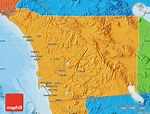 Political Map of San Diego County