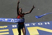 Rita Jeptoo wins third Boston Marathon in new course record ...